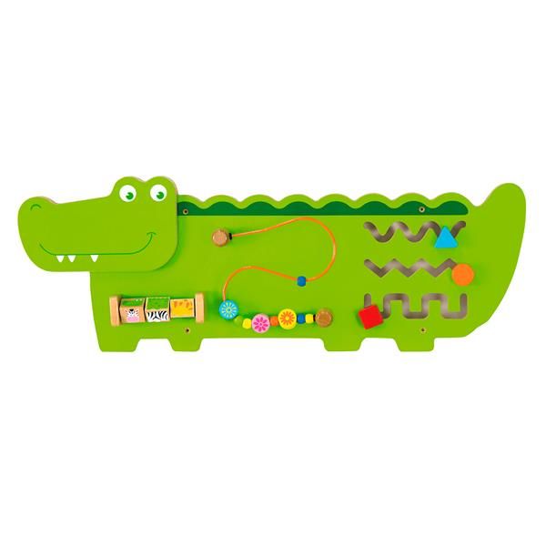 Бізіборд Viga Toys Крокодильчик (50469FSC) 50469FSC 50469FSC