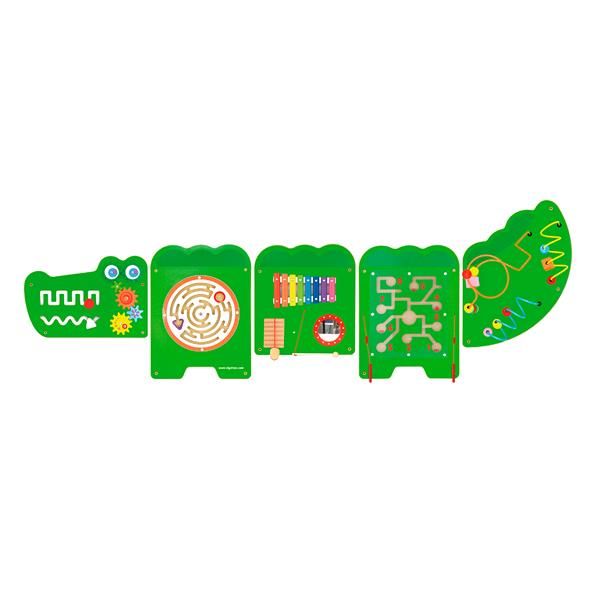 Бізіборд Viga Toys Крокодил, 5 секцій (50346FSC) 50346FSC 50346FSC