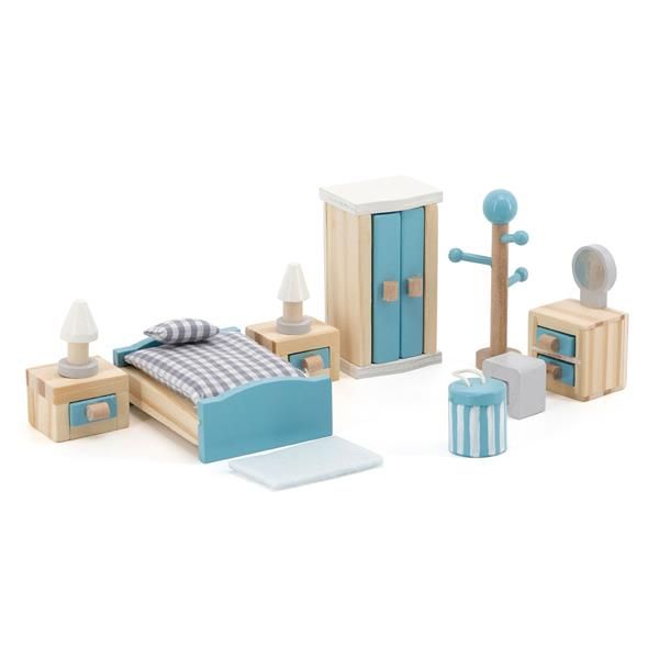 Дерев'яні меблі для ляльок Viga Toys PolarB Спальня (44035) 44035 44035