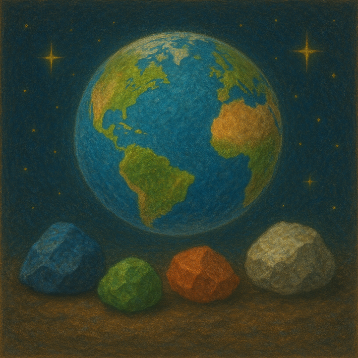 🌍Земля — камені планети: їх значення, магічні властивості та використання