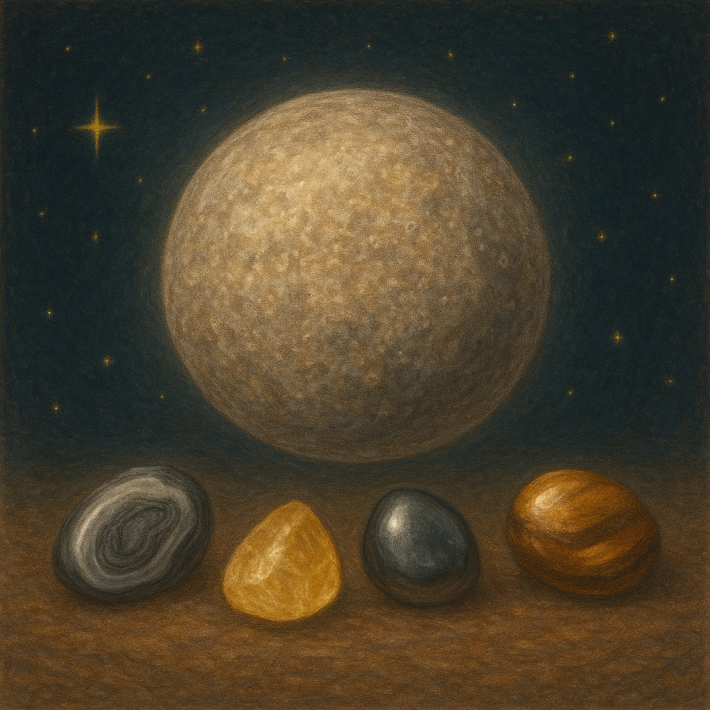 🌌Меркурій — камені планети: їх значення, магічні властивості та використання