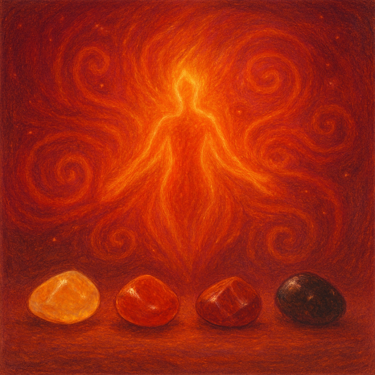 🔥Вогонь — четверта стихія: камені талісмани, практики