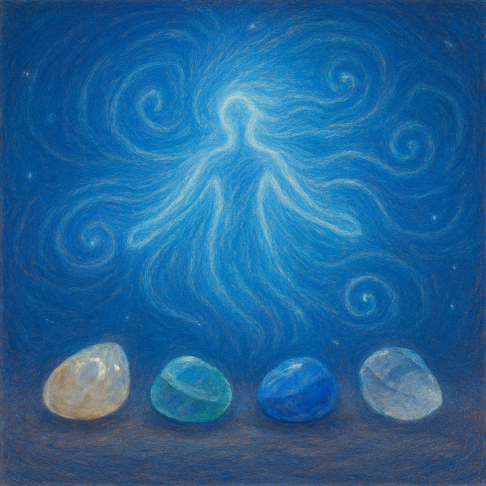 💨Повітря — третя стихія: камені талісмани, практики