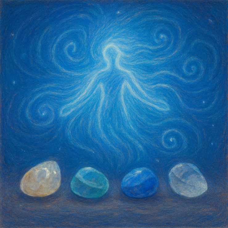 💨Повітря — третя стихія: камені талісмани, практики