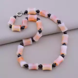 Намисто Сердолік, Агат 60 см