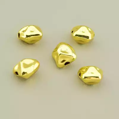 Вставка Фіаніт 10х8мм. (позолота 18к лимонна)