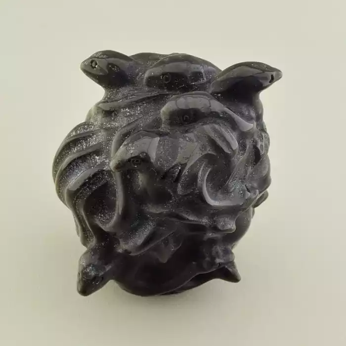 🏷️️ Мінерал Обсідіан 80х65мм. F-106483