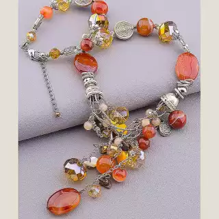 Намисто Сердолік 48 см