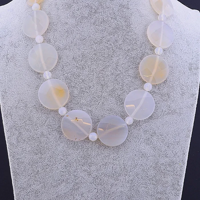 🏷️️ Намисто Агат 55 см ss_84348