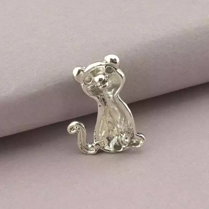 🏷️️ Брошка тигр Фіаніт, емаль ss_93058