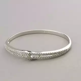 Браслет шарнірний Xuping (родій)