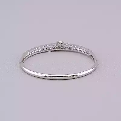 🏷️️ Браслет шарнірний Xuping (родій) F-76253