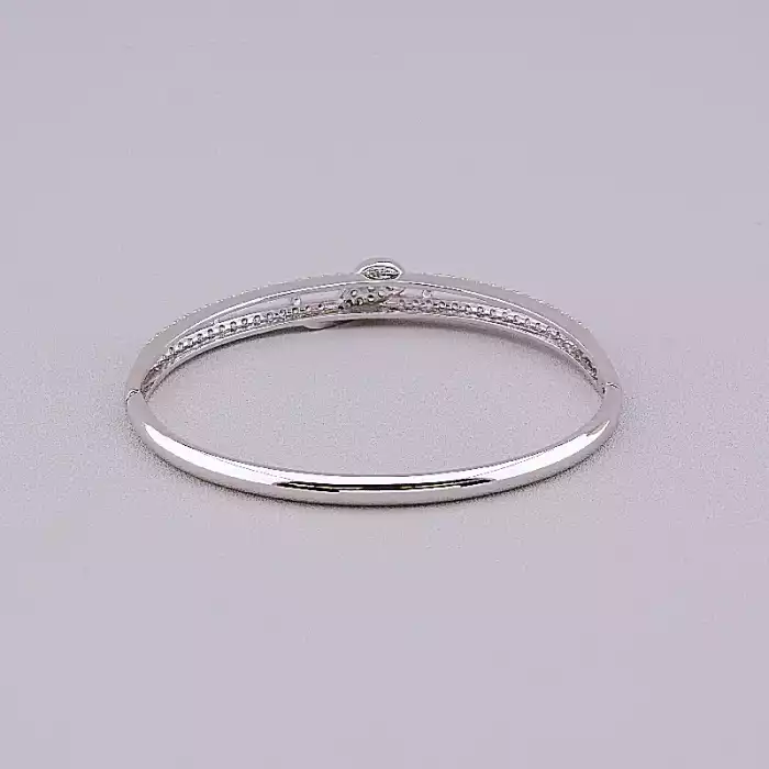 🏷️️ Браслет шарнірний Xuping (родій) ss_76253