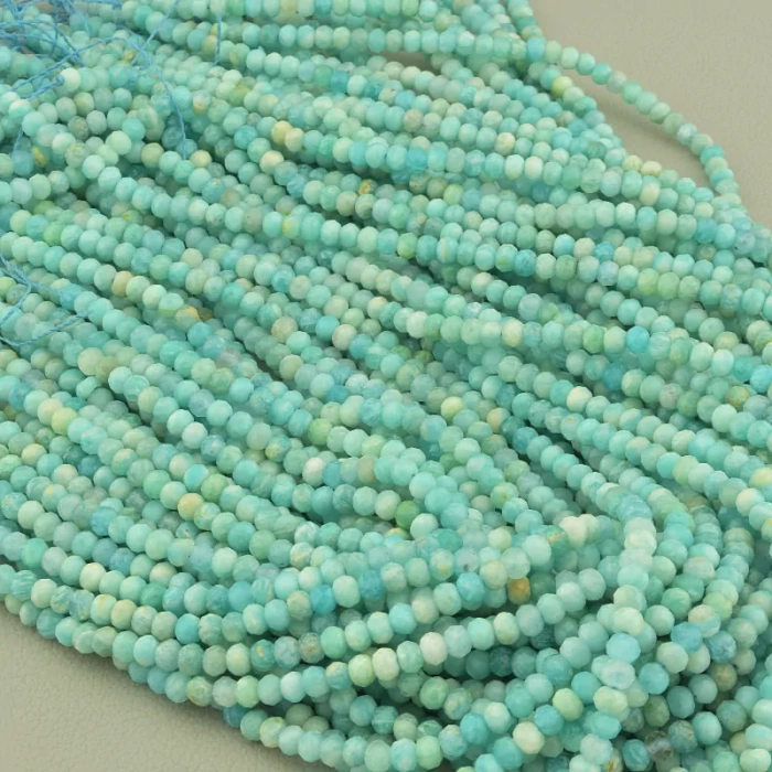 🏷️️ Нитка Амазоніт 39 см. (без застібки) ss_103079