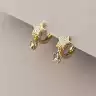 🏷️️ Сережки зірки кільця Swarovski Xuping (позолота 18к) F-96395
