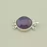 🏷️️ Замочок Аметист 17x17мм. F-104241