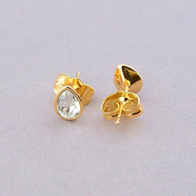 Сережки XUPING Swarovski (позолота 18к)
