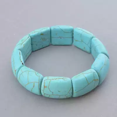 Браслет на резинці Бірюза 18 см