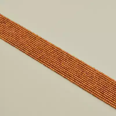 Намистини Гранат 39 см 2.4 мм. (без застібки)