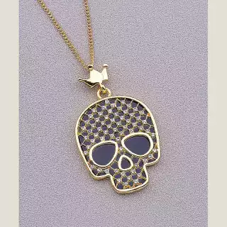 Підвіска череп Сrystal 46 см