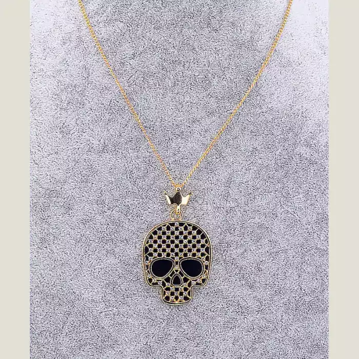 🏷️️ Підвіска череп Сrystal 46 см ss_13185