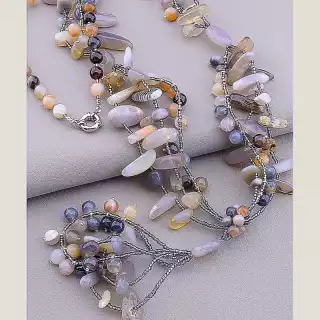 Намисто Агат 62 см