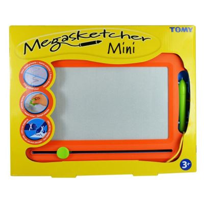 Магнітна дошка для малювання Megasketcher помаранчево-блакитний (E72741)