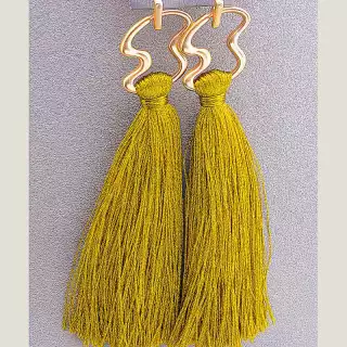 Сережки пусети Нитки FJ