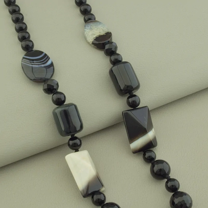 🏷️️ Намисто Агат 50 см. ss_101554