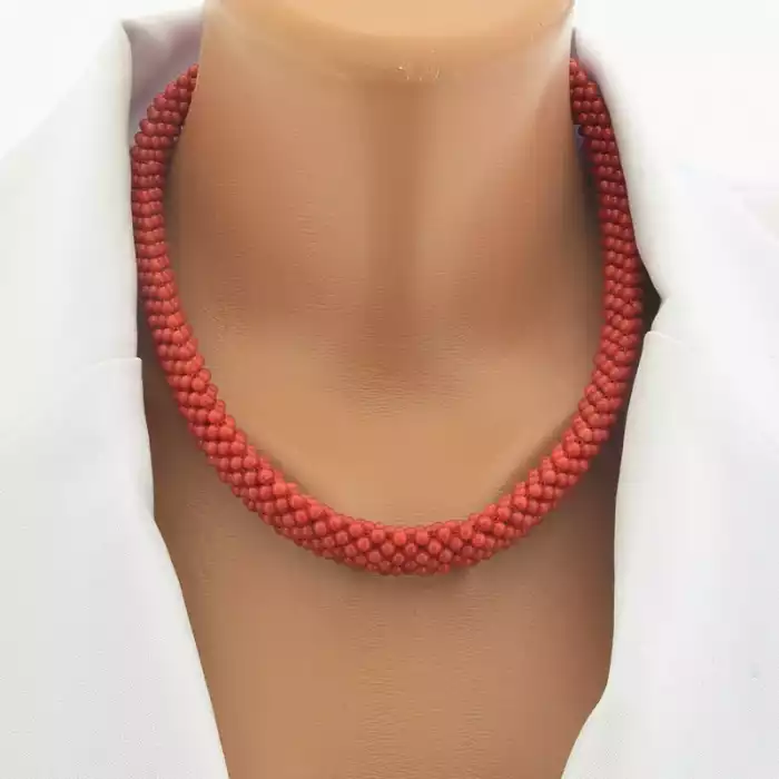 🏷️️ Намисто+Браслет Корал 45 см. ss_103703