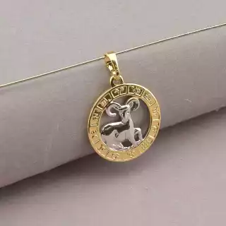 Кулон овен Xuping (позолота/родій)