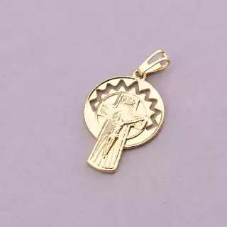 Хрестик Xuping (позолота 18к, медичний сплав)