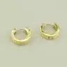 🏷️️ Сережки кільця Xuping (позолота лимонна 18к) F-100312
