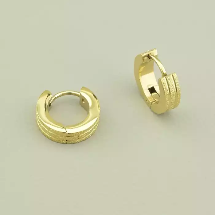 🏷️️ Сережки кільця Xuping (позолота лимонна 18к) ss_100312