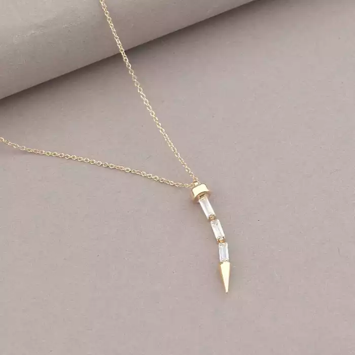 🏷️️ Підвіска Saiya Сrystal 41 см (позолота 18к) F-82662