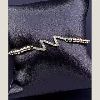 Браслет шамбала Xuping (позолота/родій)