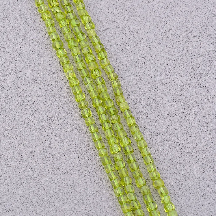 🏷️️ Нитка Оливин 39 см (без замка) ss_83336