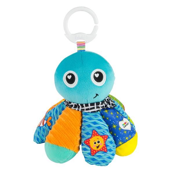 М'яка іграшка-підвіска Lamaze Восьминіг із пискавкою і дзеркальцем (L27514) L27514 L27514