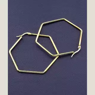 Сережки з французьким замком FJ 55х55 мм