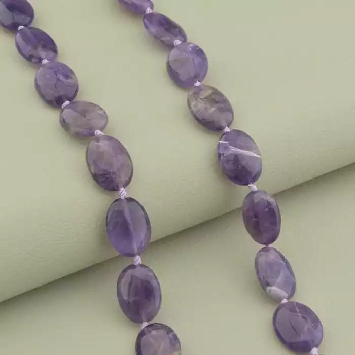 🏷️️ Намисто Аметист 45 см. ss_102669