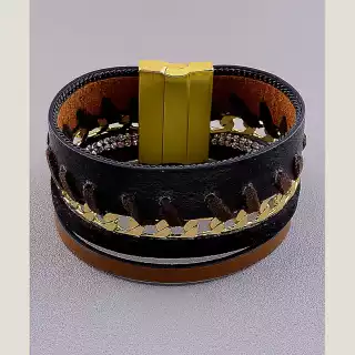 Браслет з магнітною застібкою Сrystal 19 см