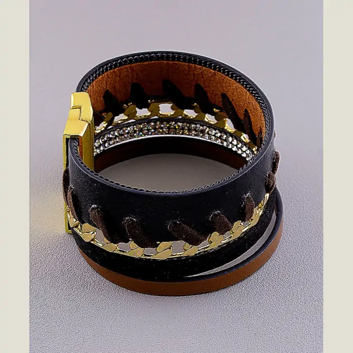 🏷️️ Браслет з магнітною застібкою Сrystal 19 см ss_18341