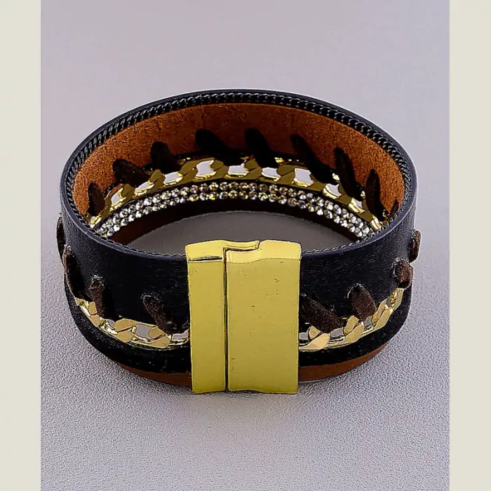 🏷️️ Браслет з магнітною застібкою Сrystal 19 см ss_18341