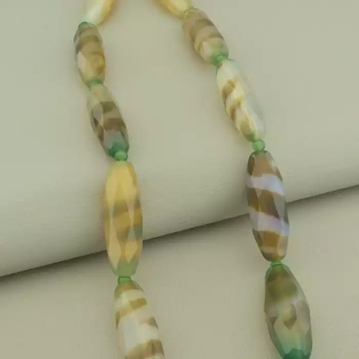 🏷️️ Намисто Агат 47 см. ss_104024