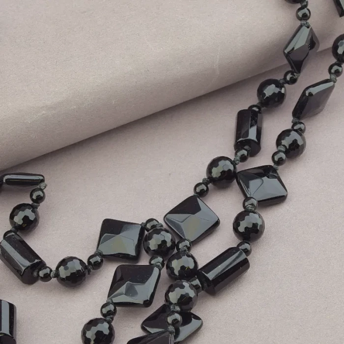 🏷️️ Намисто Агат 156 см. ss_96844