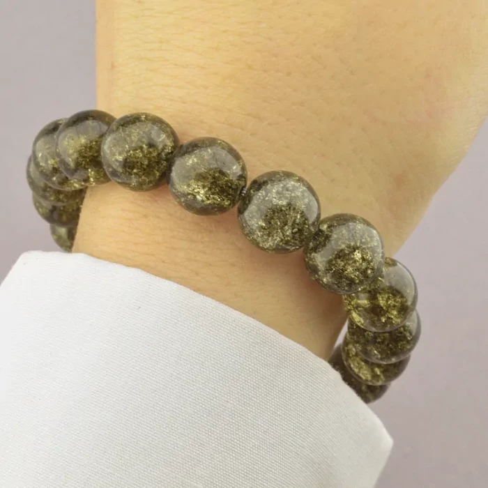 🏷️️ Браслет резинка Кварц 17 см. ss_89641