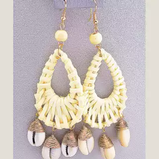 Сережки застібка гачком FJ лоза