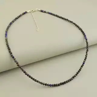 Підвіска Самоцвіти срібло (925) 42 см