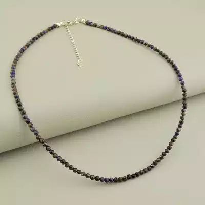 Підвіска Самоцвіти срібло (925) 42 см