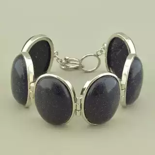 Браслет петля Каїрська ніч 20 см.